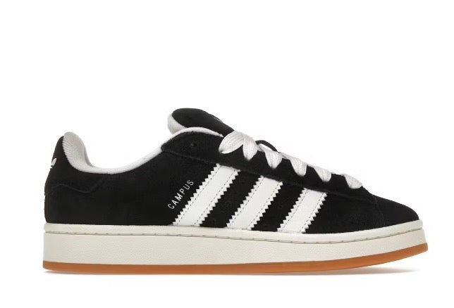 Adidas campus black gum bottom
