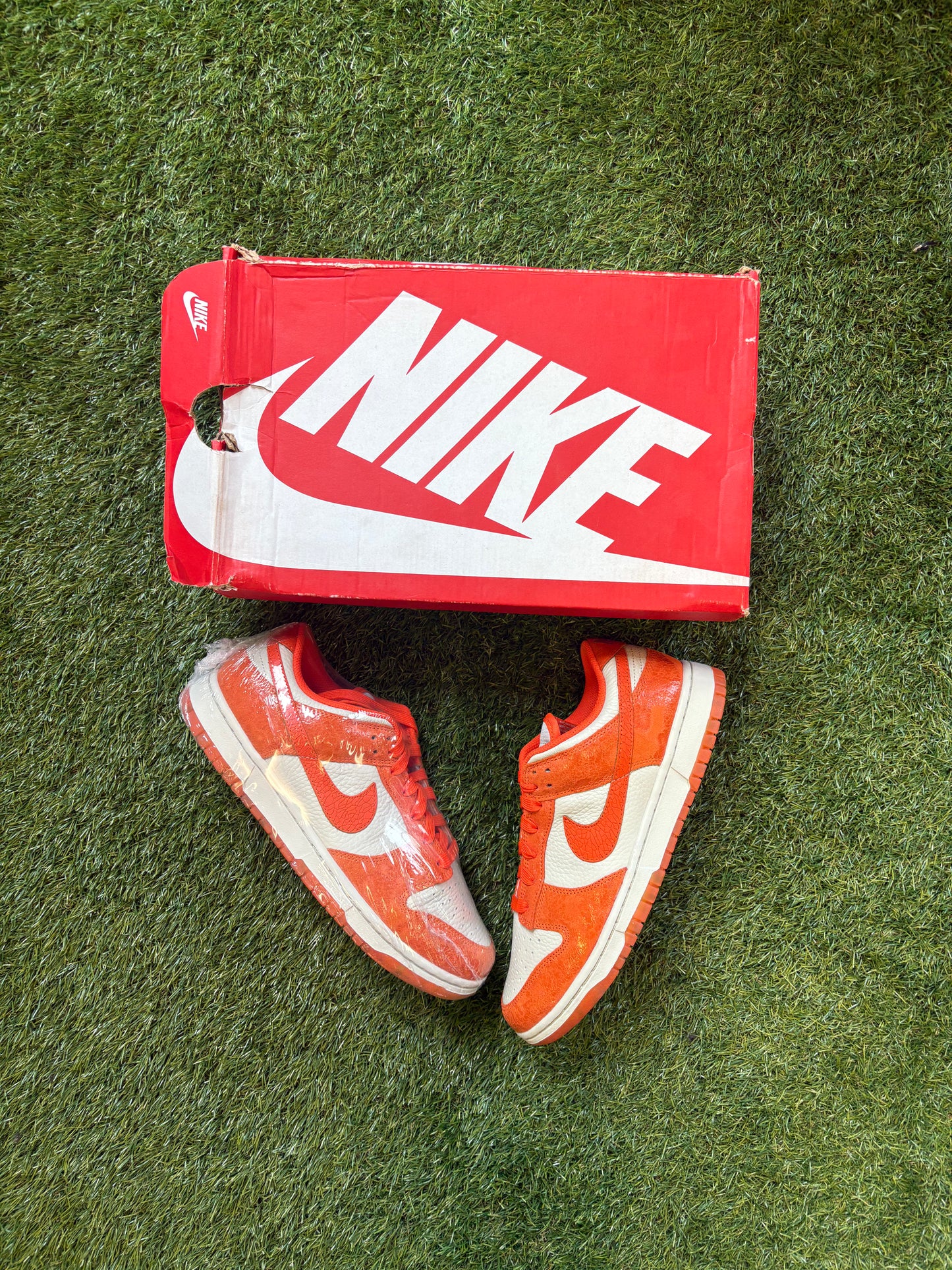 Nike Dunk Low “Cracked Orange” (Women’s)