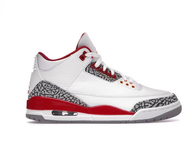 Jordan 3 “Cardinal Red”