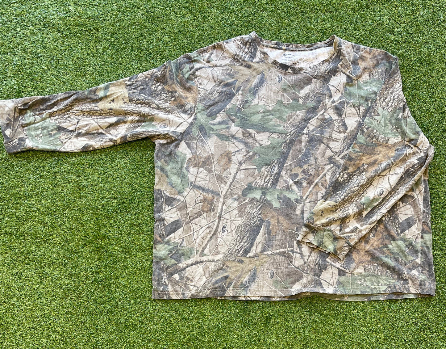 Camo long sleeve vintage shirt